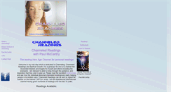 Desktop Screenshot of channeled-readings.com